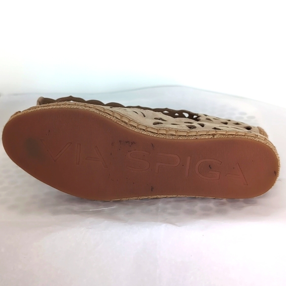 VIA SPIGA Beige espadrilles in Women's size 7.5 - Picture 6 of 6